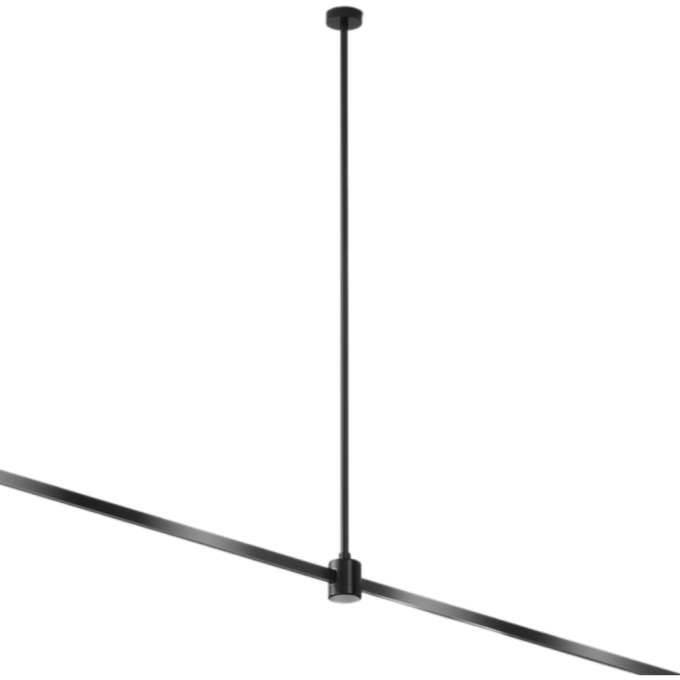 Крепление потолочное MAYTONI LONG FLARITY TRA159С-IPC1-B 700мм с прямым коннектором питания черный TRA159C-IPC1-B